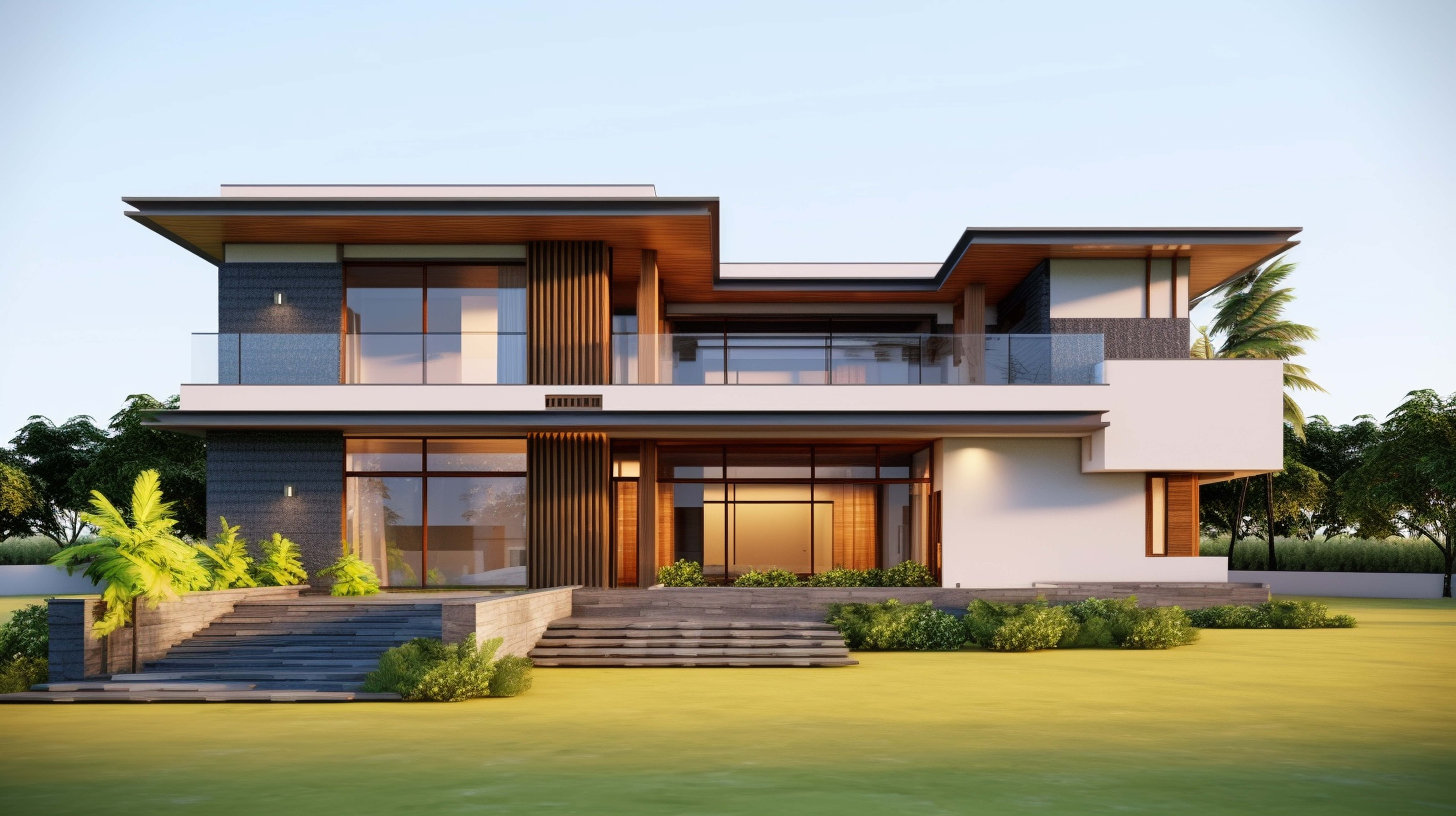 Portofolio rumah minimalis 2 lantai